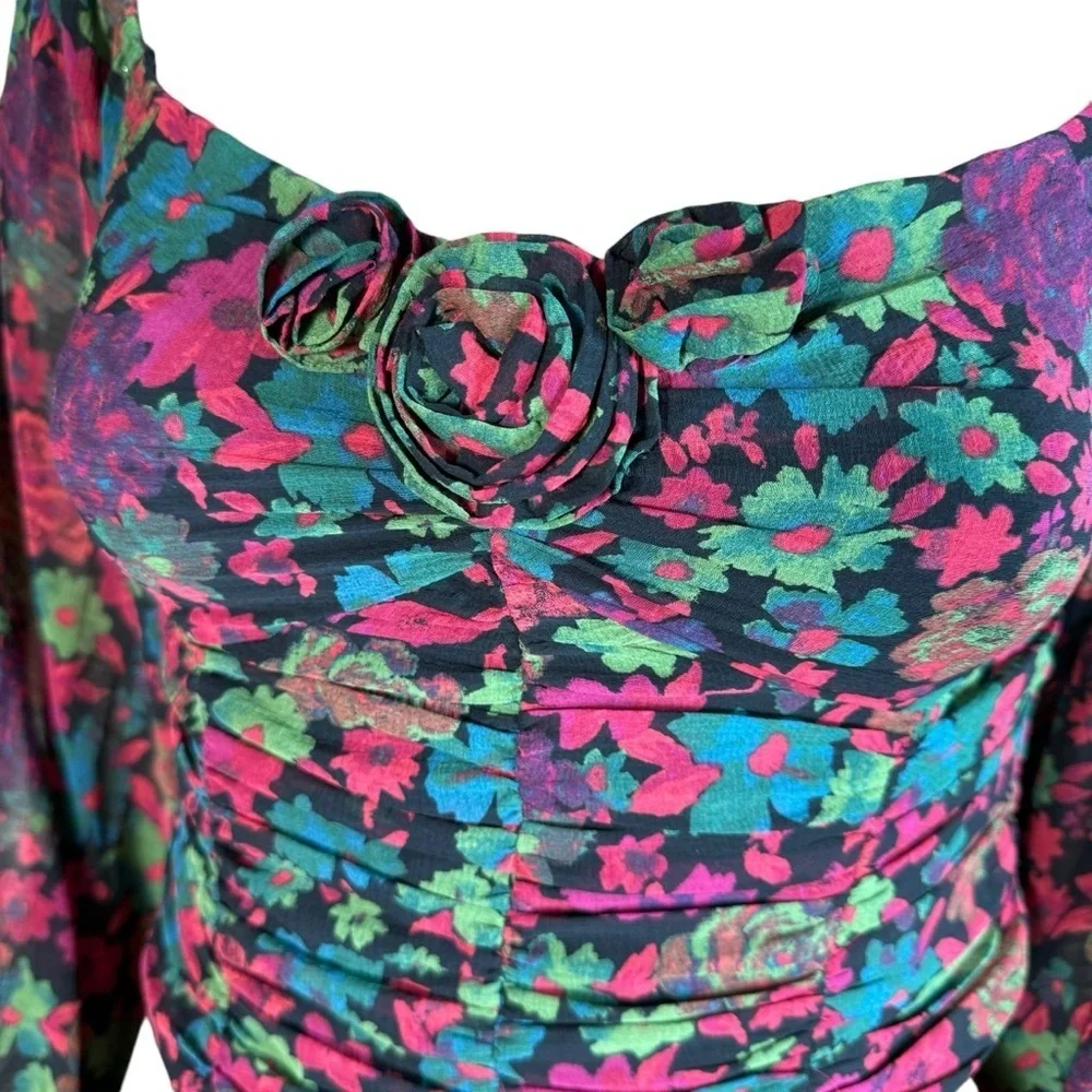 New Free People Oh Lala Floral Crop Top Size XS